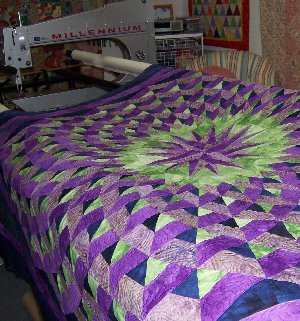 Star Quilt - Custom Quilting