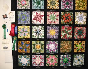 State Flower Quilt - Custom Quilting