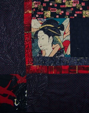 Geisha  Quilt - Custom Quilting