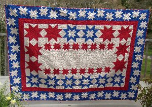 Jack's Stars Quilt - Custom Quilting