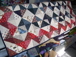 Afghanistan Quilt - Custom Quilting