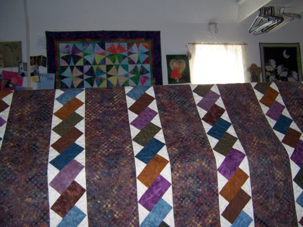 Strippy Quilt - Custom Quilting